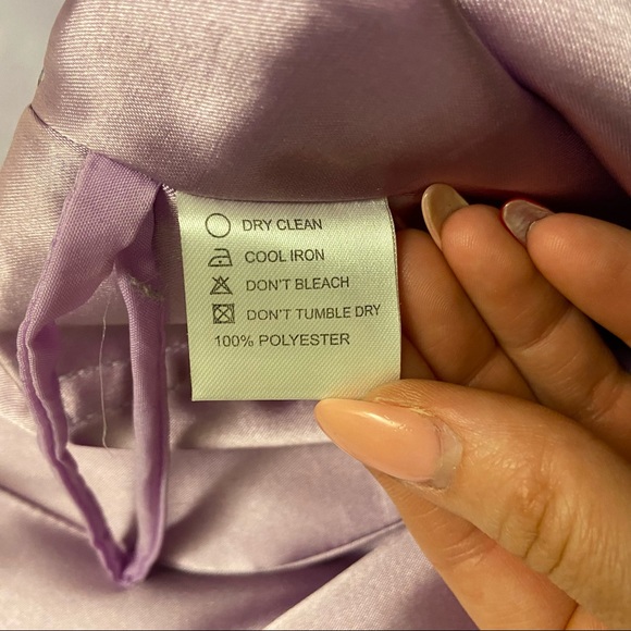 JJ’s House Purple Beaded Homecoming/Prom Dress - Picture 7 of 9